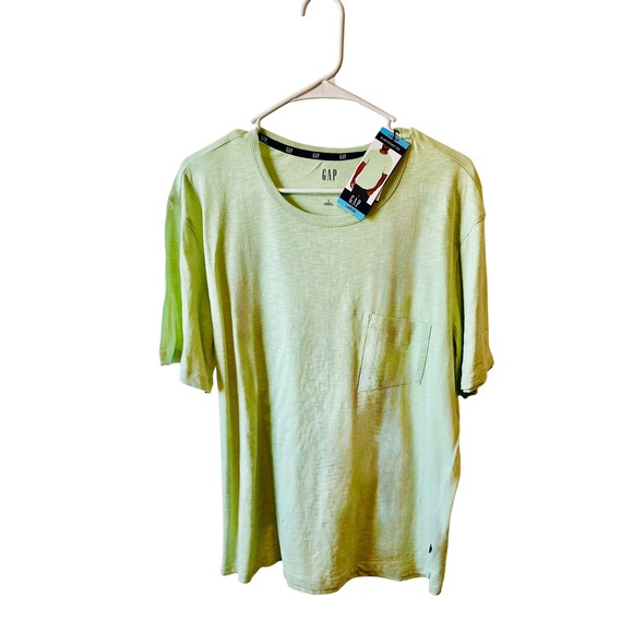GAP Other - GAP Mens Slub Pocket Tee T-Shirt Mint Green‎ Casual Short Sleeve New